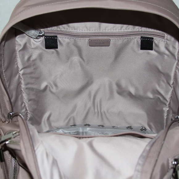 TUMI Voyageur Celina Backpack Rucksack Travel Laptop Bag Light Mauve - Picture 5 of 5